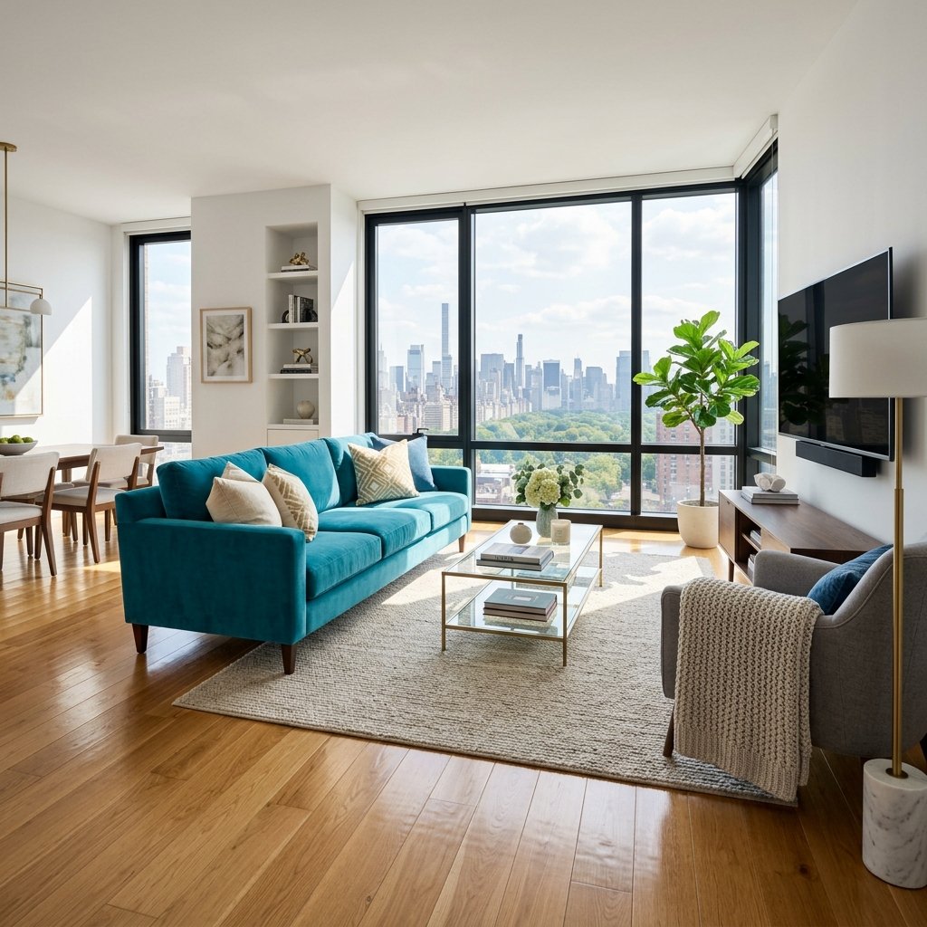 Full Home Living Room Cleaning