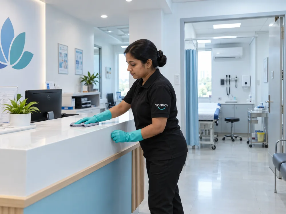 Clinics professional cleaning